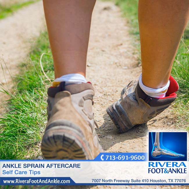 012917 ankle sprain doctor in houston